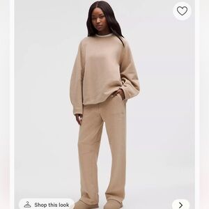 Lululemon Loungeful Classic-Fit High-Rise Sweatpant Heathered Nutmeg xxs/ new